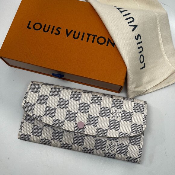 Louis Vuitton Emilie Wallet Damier Azur - Picture 1 of 11